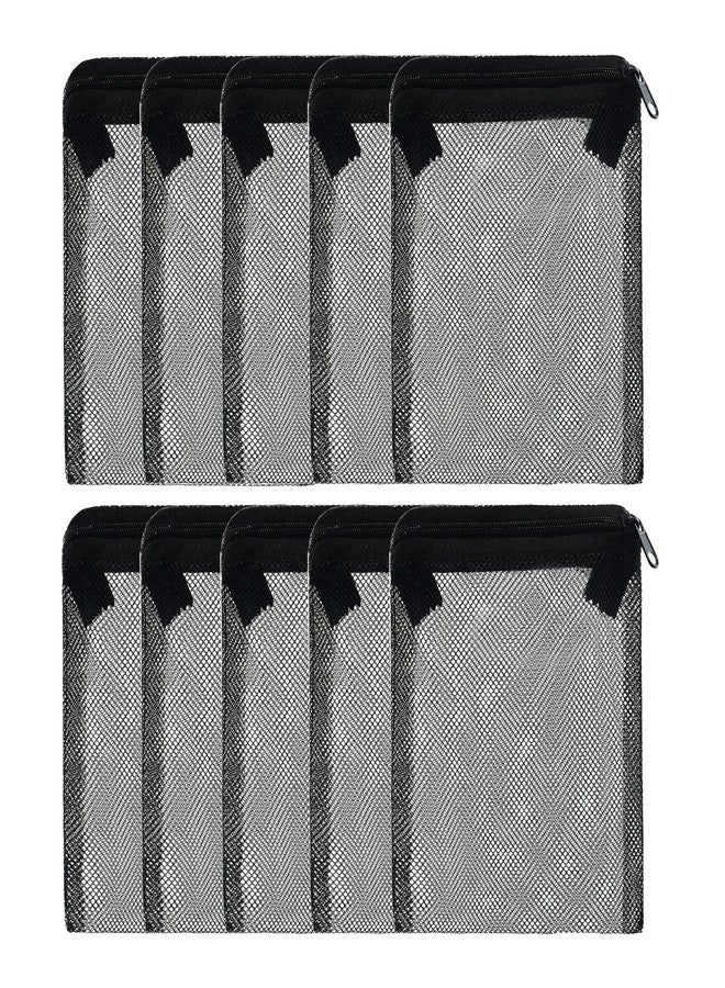 ALEGI 10 pcs Aquarium Filter Media Bags with Zipper, Mesh Reusable Bags for Aquarium Filter Media (6" x 5") - Image 1
